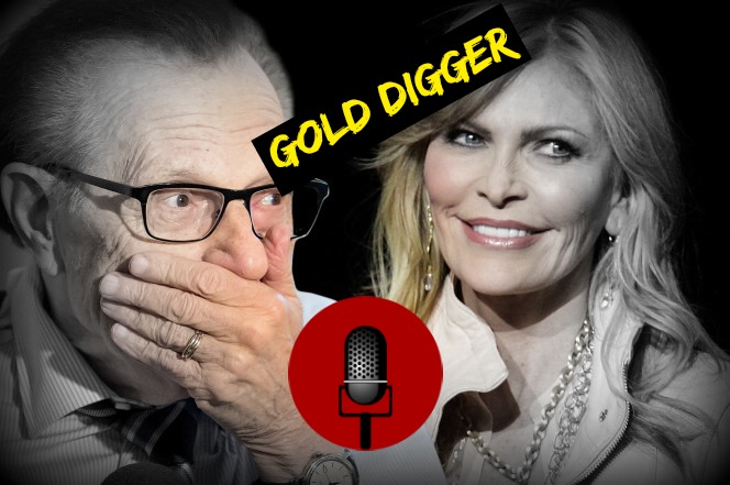 SucksRadio: :Queen B Gold Digger |Larry King and His Woman from The Spontaneous Combustion Chamber